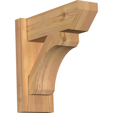 Ekena Millwork Legacy Slat Smooth Outlooker, Western Red Cedar, 5 1/2"W x 14"D x 14"H OUT06X14X14LEC06SWR